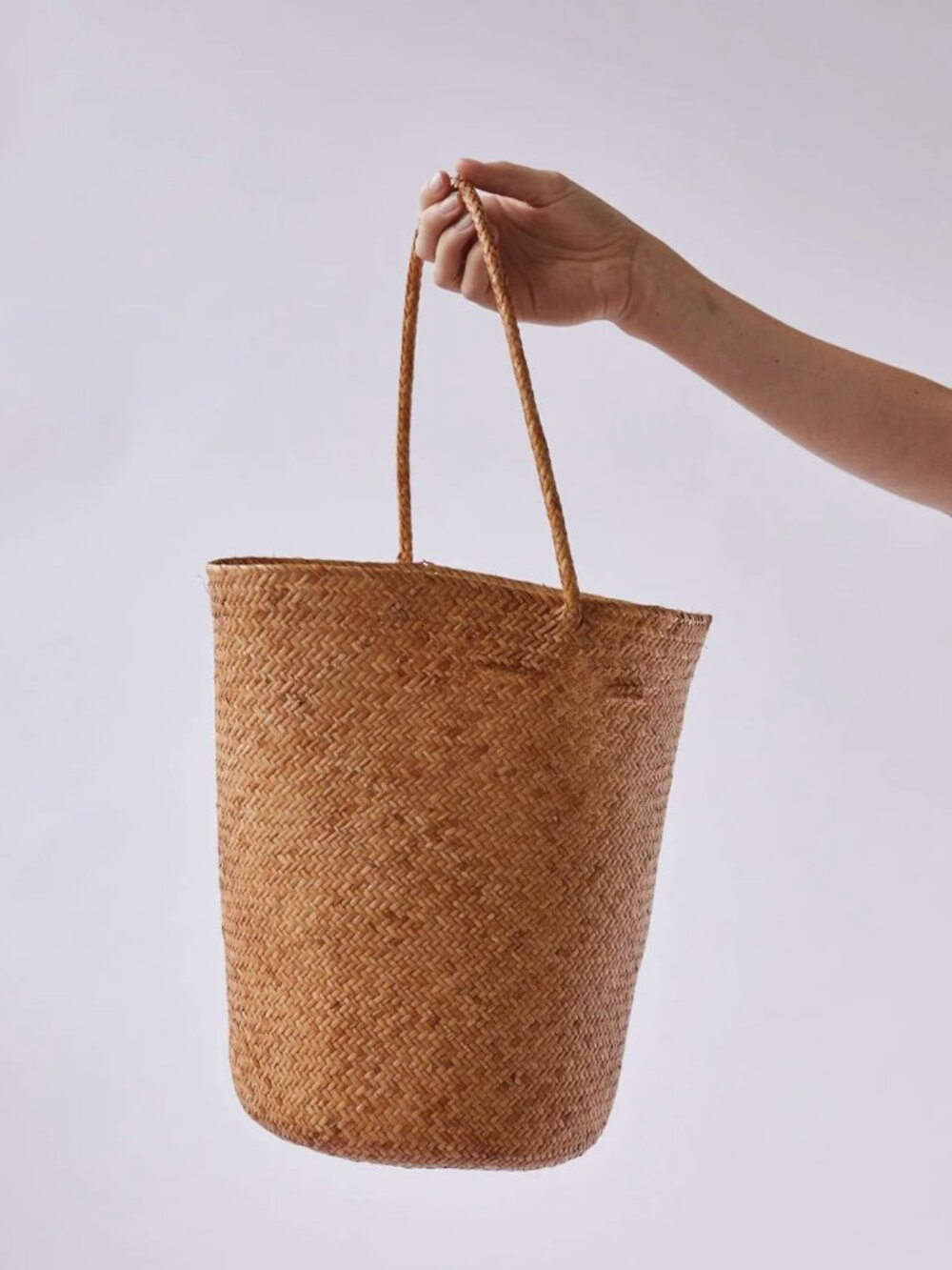 The Benoît Bucket Tote in Natural